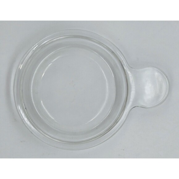Corning Grab It Bowl P-150-B White with Pyrex Clear Glass Lid Ovenware Dish Lid - Picture 9 of 9